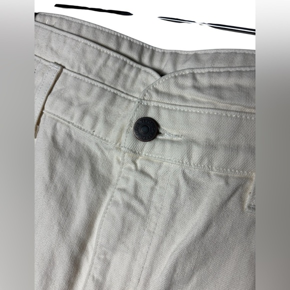 NWT Veronica Beard | Blake Classic Straight High Rise Size 30 Ecru - Picture 5 of 7